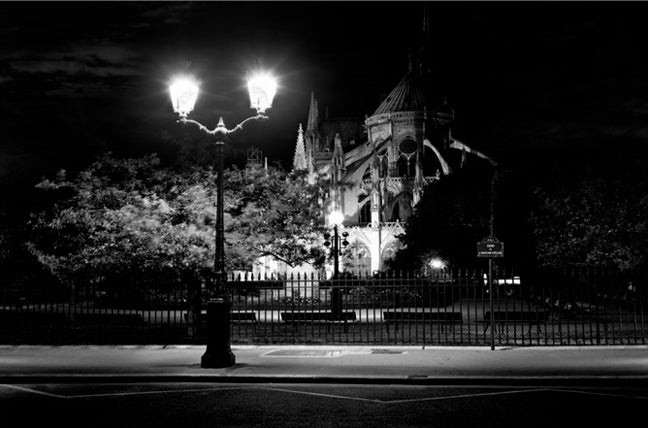 Jean-Michel Berts Landscape Photograph - Notre Dame Nuit