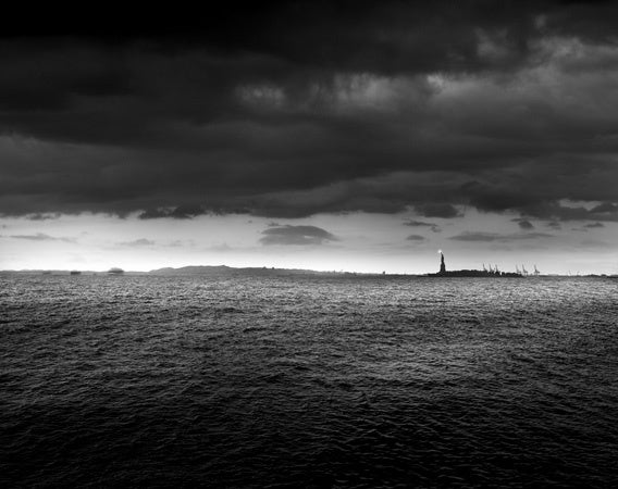 Jean-Michel Berts Black and White Photograph - Statue of Liberty