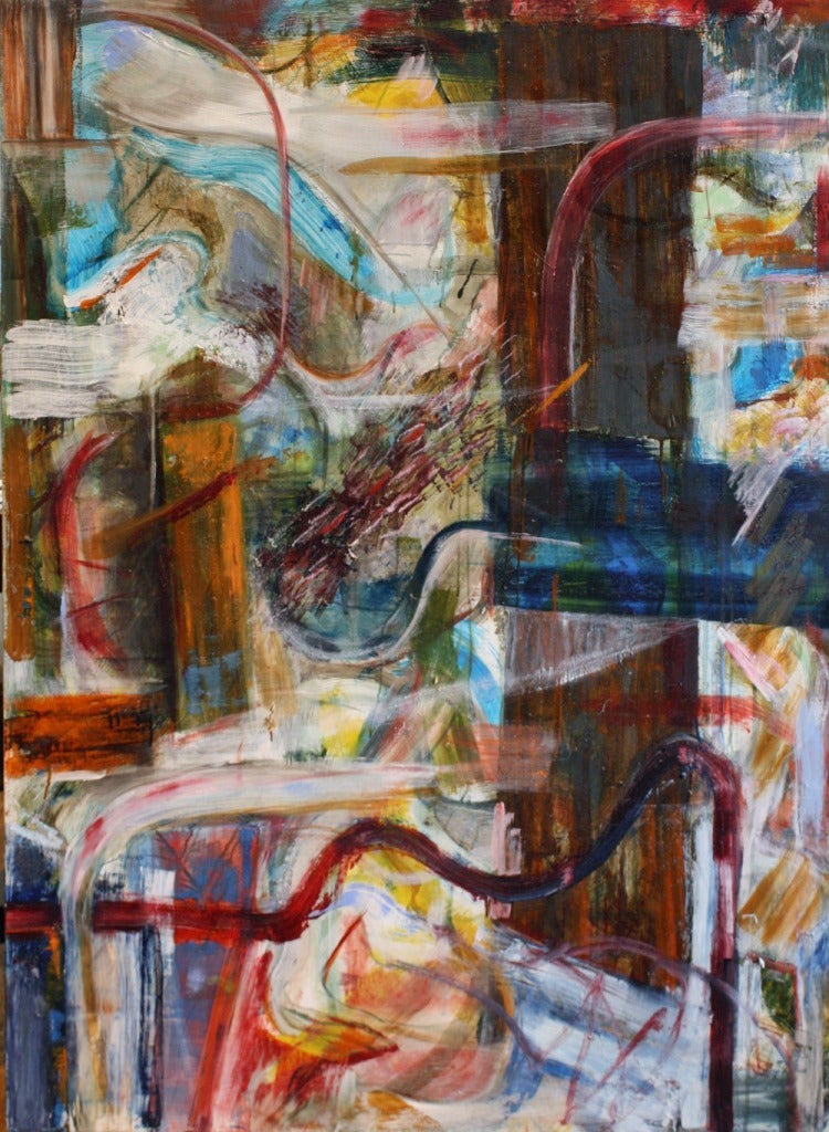 Philip Allen Abstract Painting - Pillar