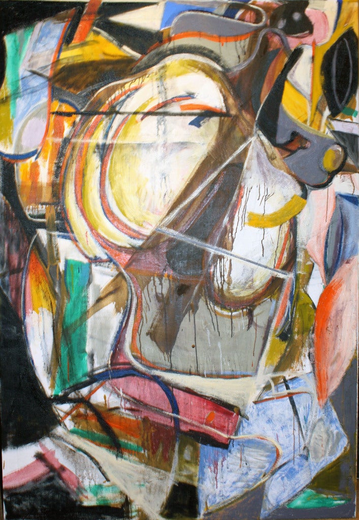 Philip Allen Abstract Painting - Duolian