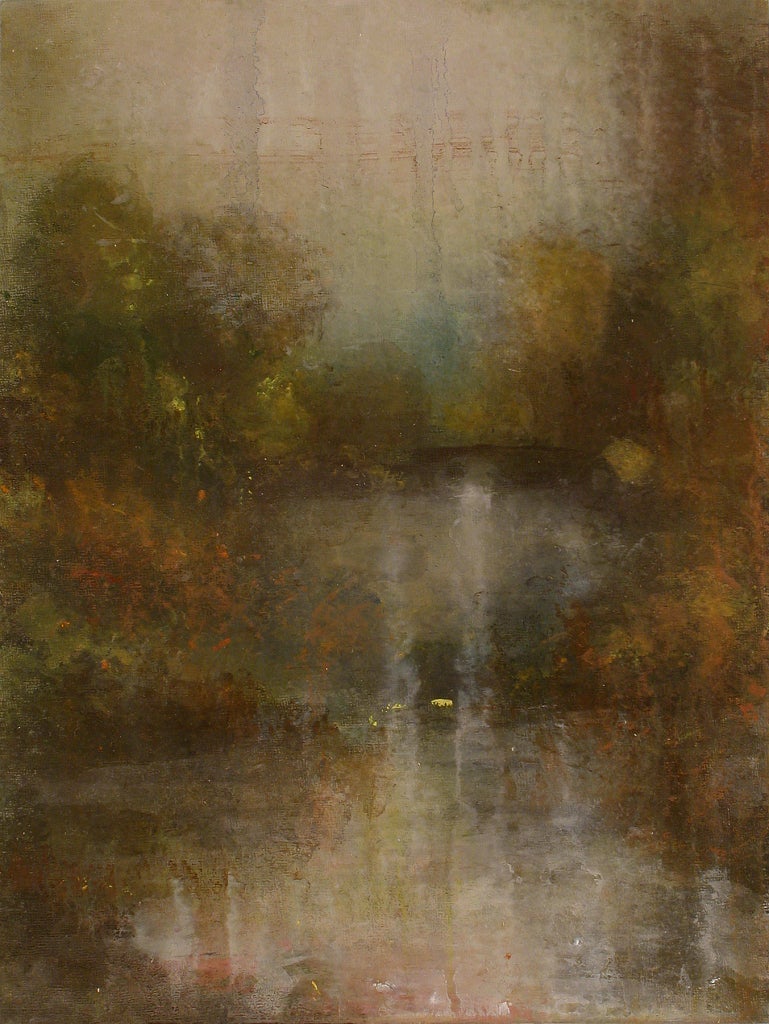 Tom Leaver Landscape Painting - Sins of the Father II