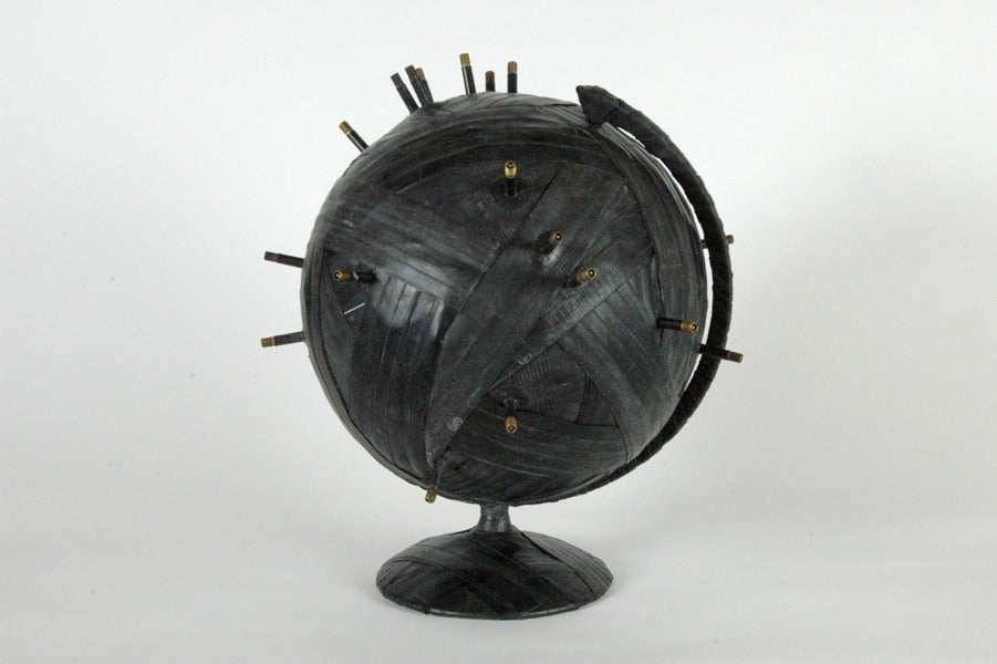 Gregor Turk Abstract Sculpture - Bound 2 (Globe)
