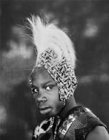Omar Sanyang dressed for ‘coming of age’ ceremony
