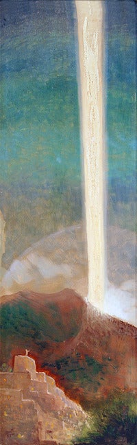 Dorothy Eugenie Brett Landscape Painting - Moon Ray