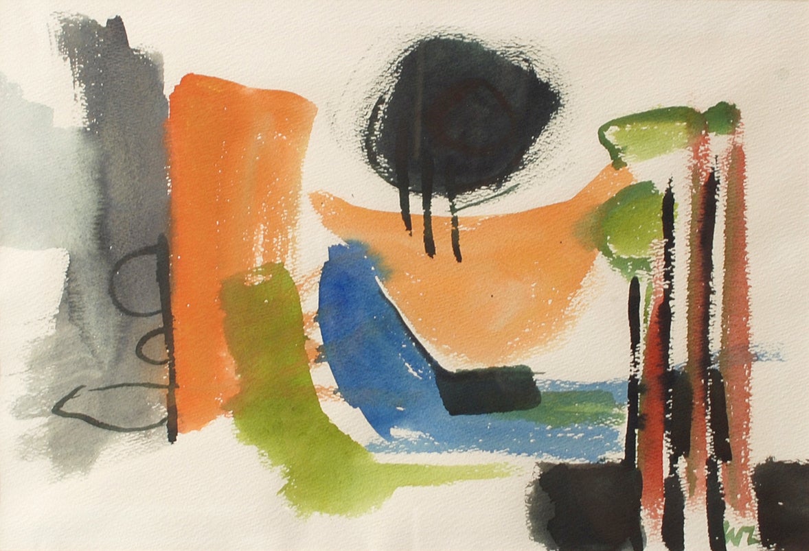 William Lumpkins Abstract Painting - Untitled