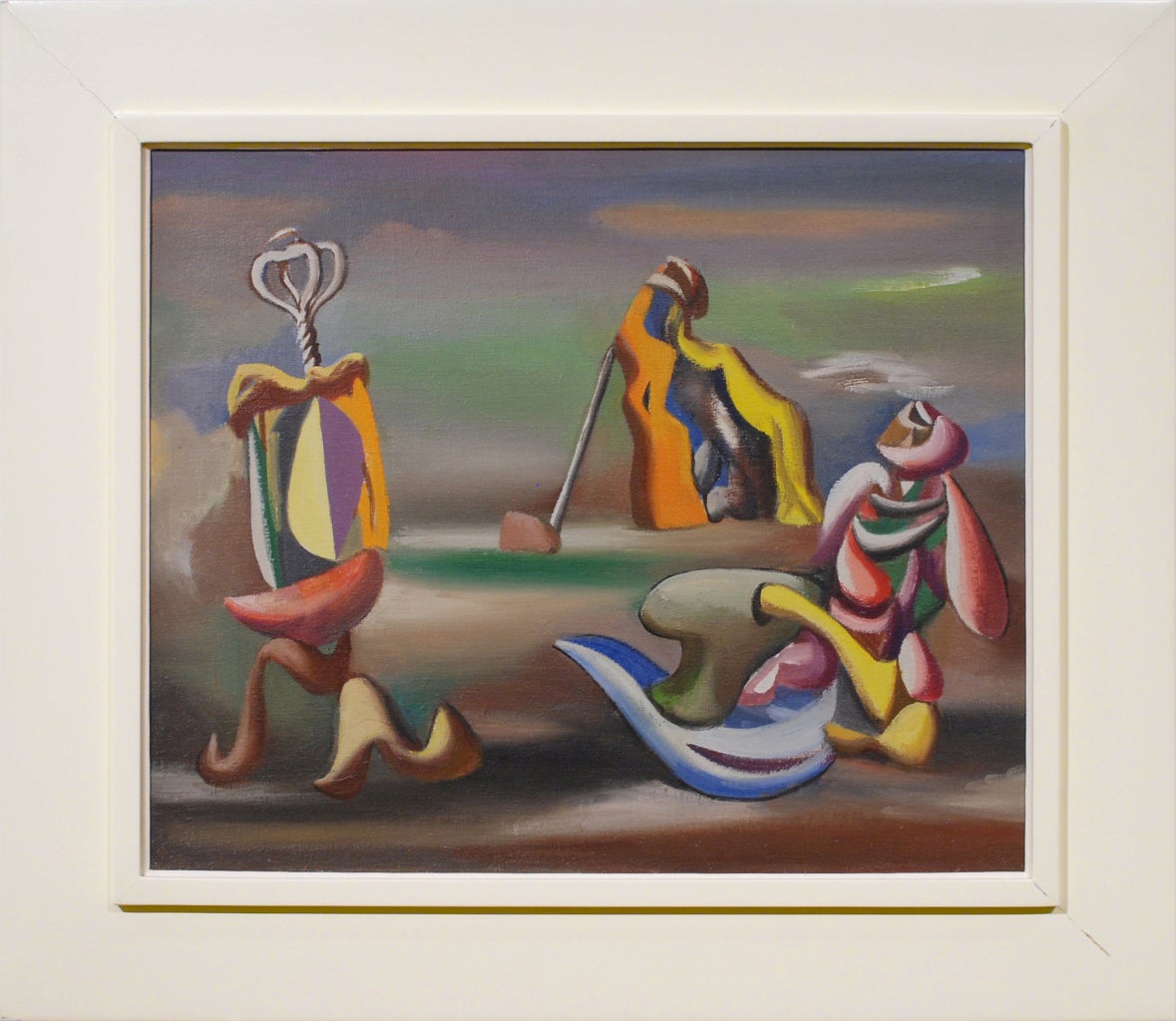 Surrealist Arrangement - Painting by Jan Matulka