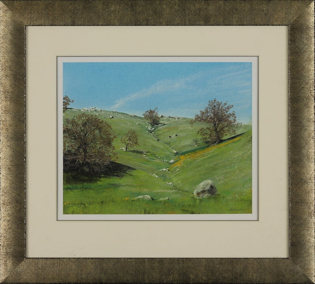 Mark Joachim Landscape Painting - On the Way to the Mojave