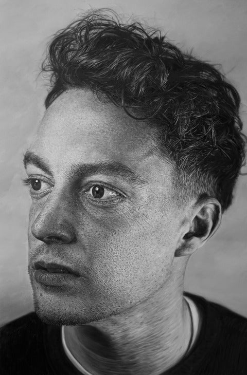 Nick Bierk Figurative Painting - Jeff