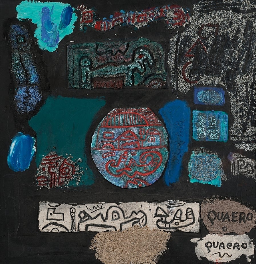 Ynez Johnston Abstract Painting - Quaero
