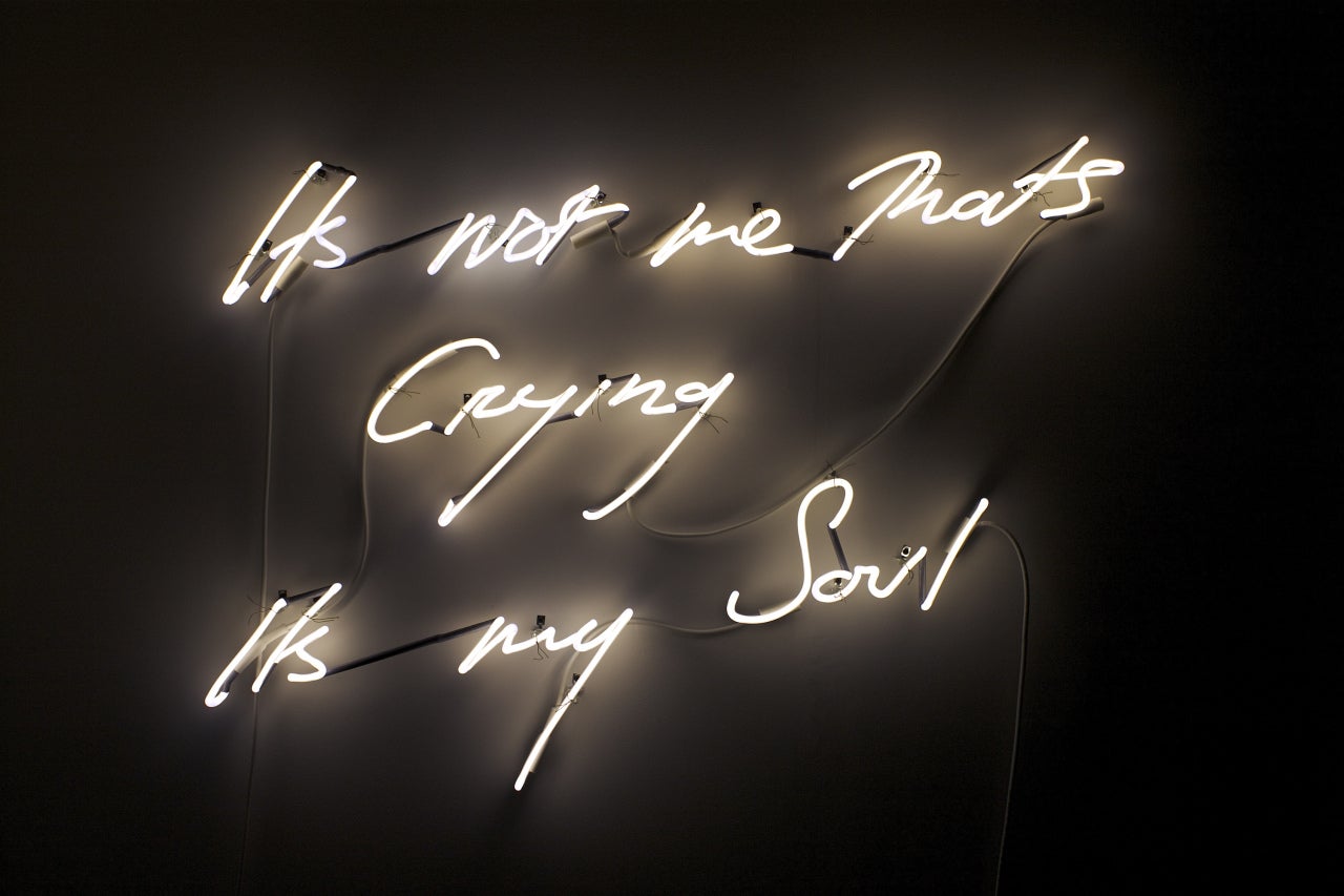 Its Not me Thats Crying Its My Soul - Sculpture by Tracey Emin