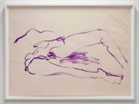 Untitled (Purple Virgin Sketch)