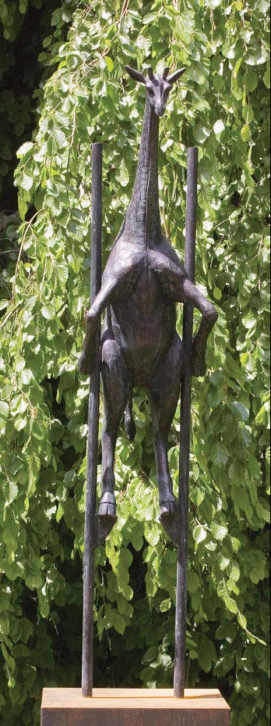 Bjørn Okholm Skaarup Figurative Sculpture - The Giraffe