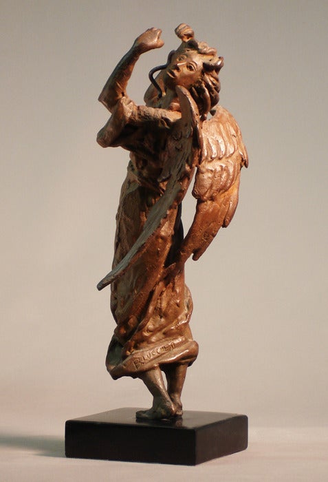 Figurative Sculpture di Bruno Lucchesi - Angelo