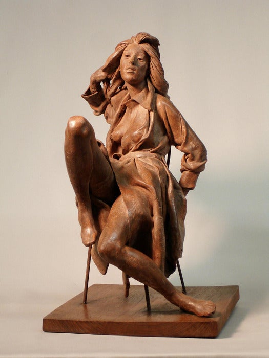 WOMAN WITH STOCKING woman with stocking: