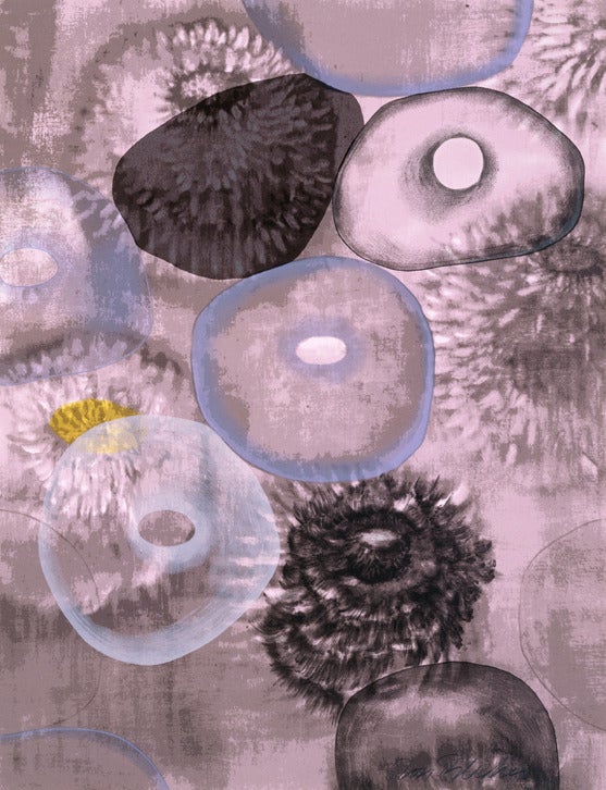 Happiness for Instance, I - Print by Ross Bleckner