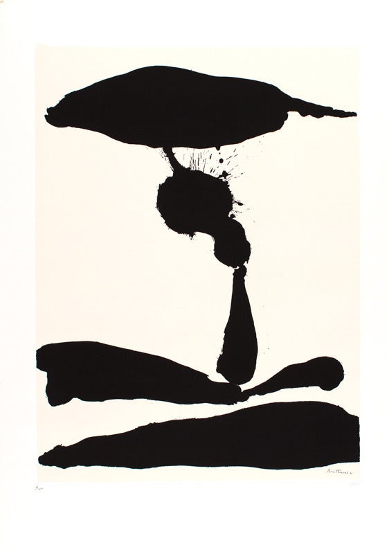 Robert Motherwell Abstract Print - Africa Suite: Africa 3, ed. 105/150