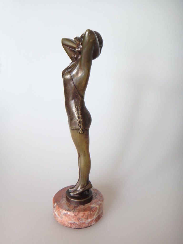 Bruno Zach Art Deco Bronze Skulpture 