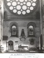 St. Albans Catehdral, Rose Window in the North Transept
