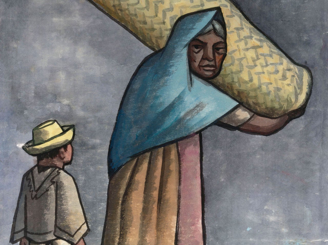 Mujer con Nino by Diego Rivera 2