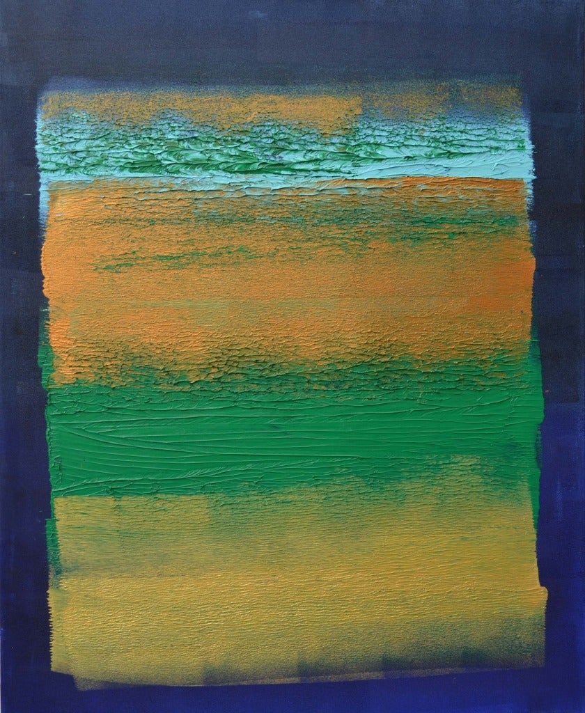 Carin Palcer Abstract Painting - Pole Position