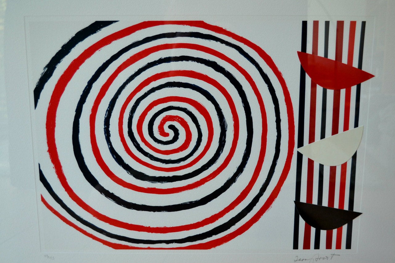 Sir Terry Frost Print - Spirals