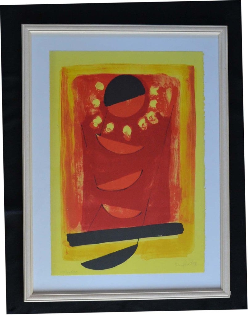 Red Yellow and Black 1997 - Print by Sir Terry Frost