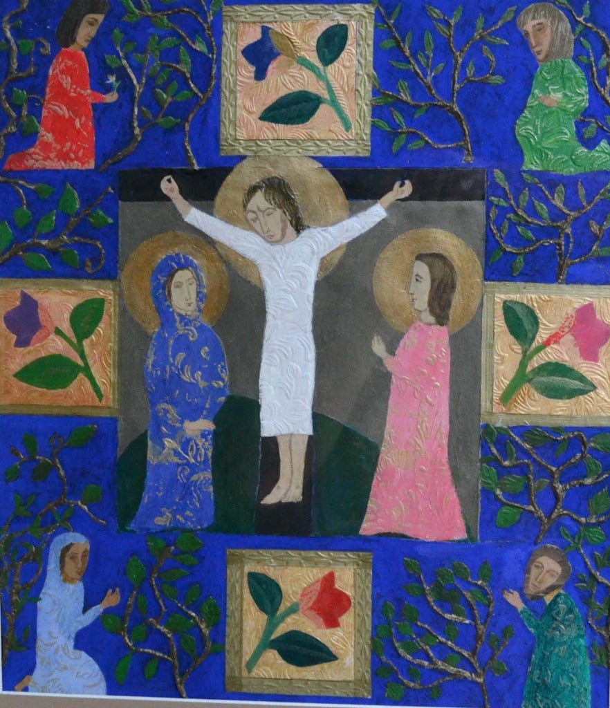 Celia Roberts Figurative Painting - Penitence