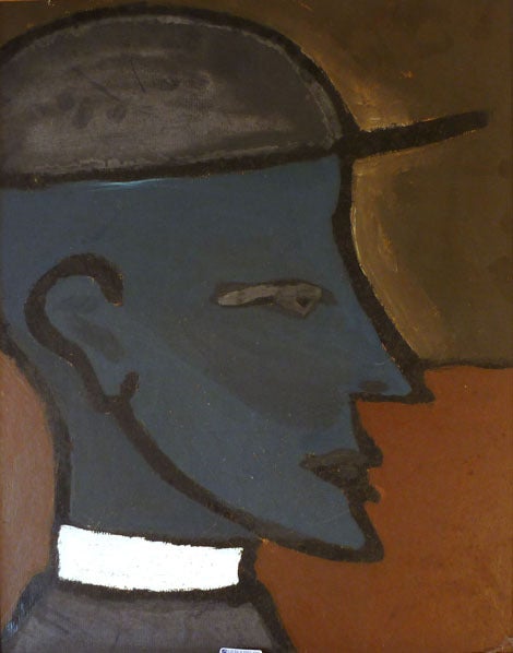 Luis de Horna (Ignacio Garcia) Portrait Painting - Portrait Of A Man