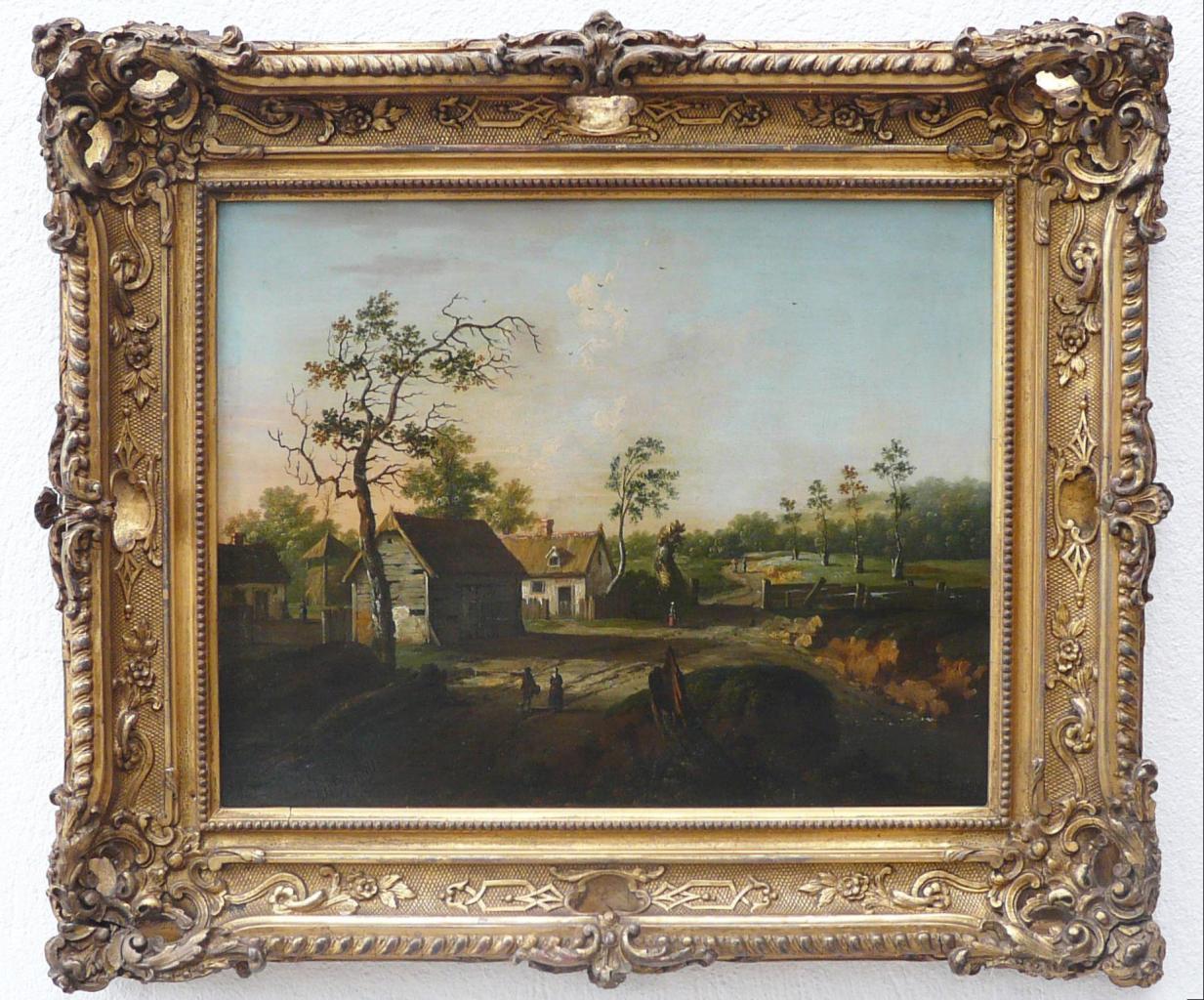 Farmstead - Painting by William Tomkins