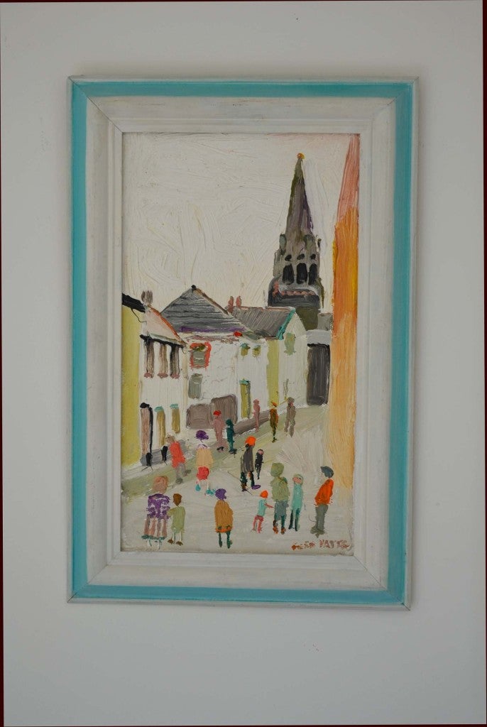 Lostwithiel - Painting by Fred Yates