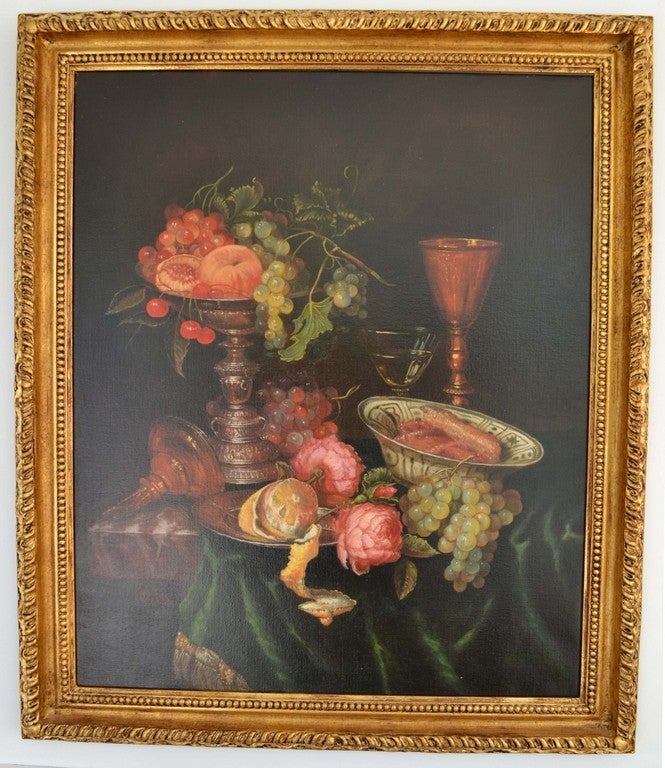 Jonathan Adams Still-Life Painting - Still Life (Abraham van Beyeren )