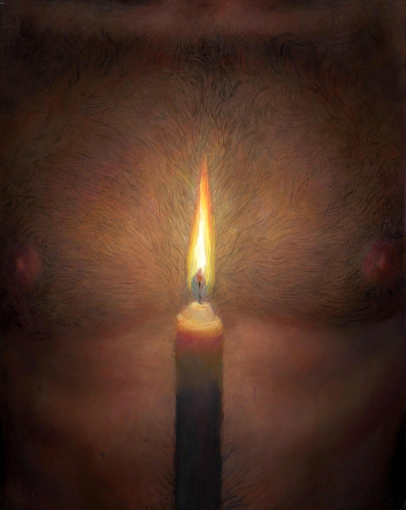 Candela (Chest) - Painting by TM Davy