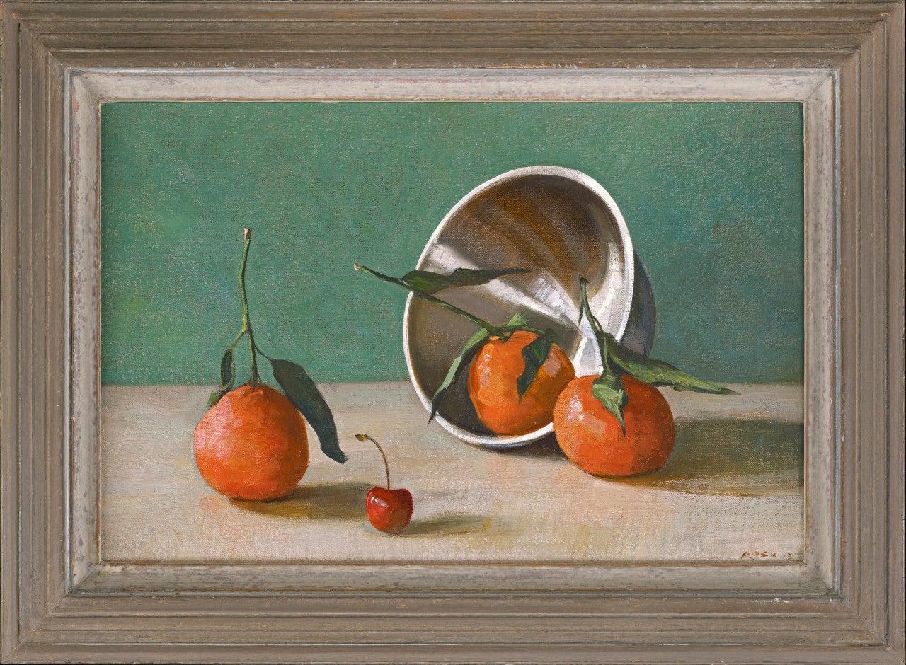 Stephen Rose Still-Life Painting - Clementines