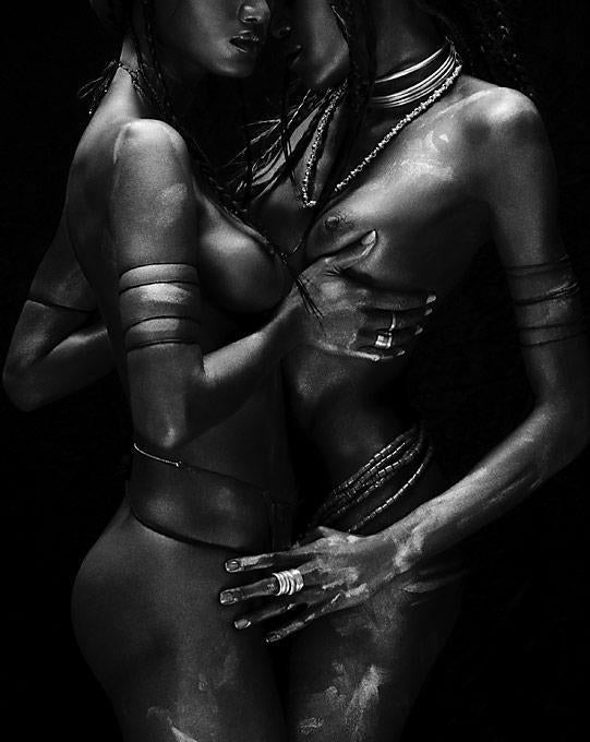 Bruno Bisang Nude Photograph - Margareth & Prisca, Paris