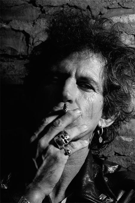 Keith Richards - Photograph by Gottfried Helnwein