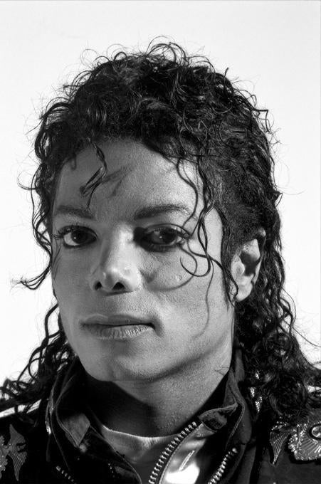 Michael Jackson II - Photograph by Gottfried Helnwein