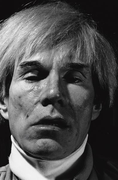 Gottfried Helnwein Portrait Photograph - Andy Warhol II