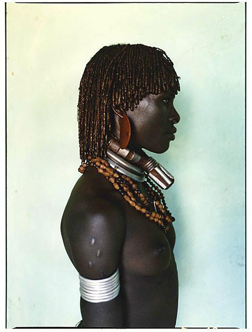 Christian Witkin Portrait Photograph - Hamer Female, Dimeka, Ethiopia