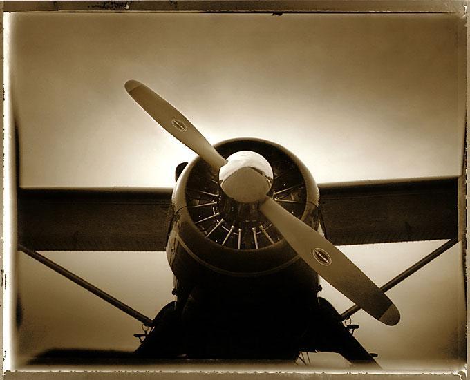 Untitled Planes #4 - Photograph by Timothy White