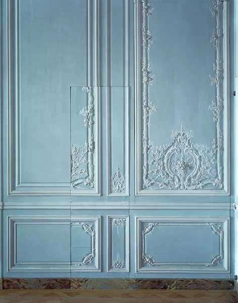 Boiserie Cabinet de Madame Victoire, Chateau de Versailles - Photograph by Robert Polidori