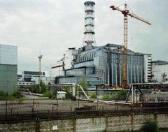 Sarcophagus over the Unit 4 Reactor