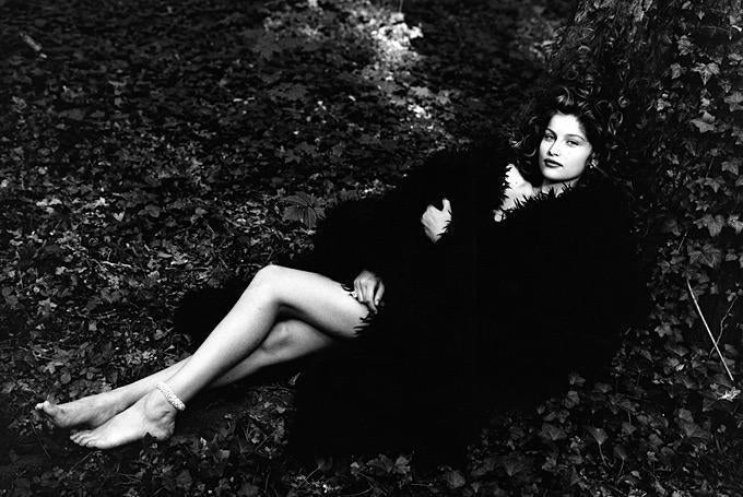 Leticia Casta on Ivy - Photograph by Arthur Elgort