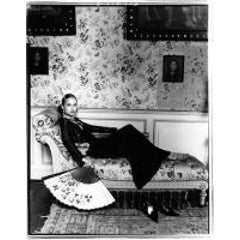 Katy in leger dress in Chateau De Thoricourt 1