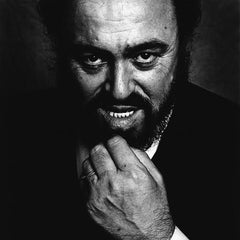 Retro Luciano Pavarotti, The Savoy Hotel, London