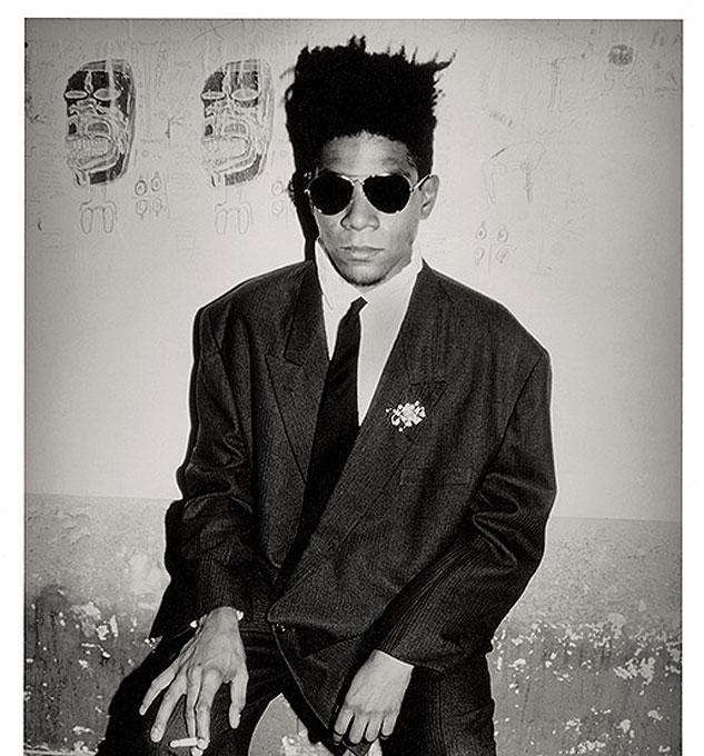 Roxanne Lowit Portrait Photograph - Jean-Michel Basquiat, Palladium, NYC