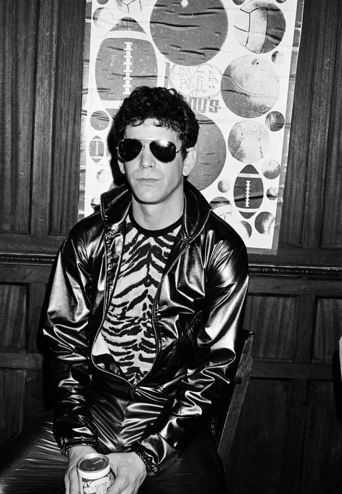 Roxanne Lowit Portrait Photograph - Lou Reed, New York - the musician from the velvet underground in b&w 