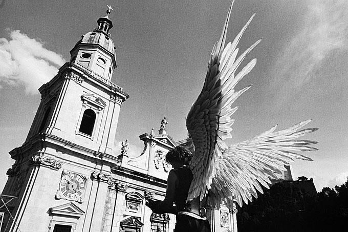 Black and White Photograph de Gérard Uféras - Salzburger Festspiele nº 1, Salzburgo, Austria