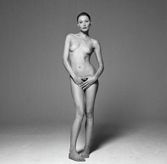 Carla Bruni, Safe Sex Campaign - the  model posing nude 
