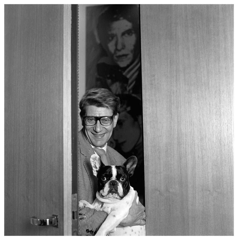 Yves Saint Laurent - Photograph by Michel Comte