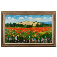 Marcel Gatteaux View of Villas Provence